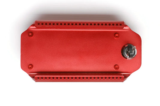 Red Pod Handle with matching Red Fasteners